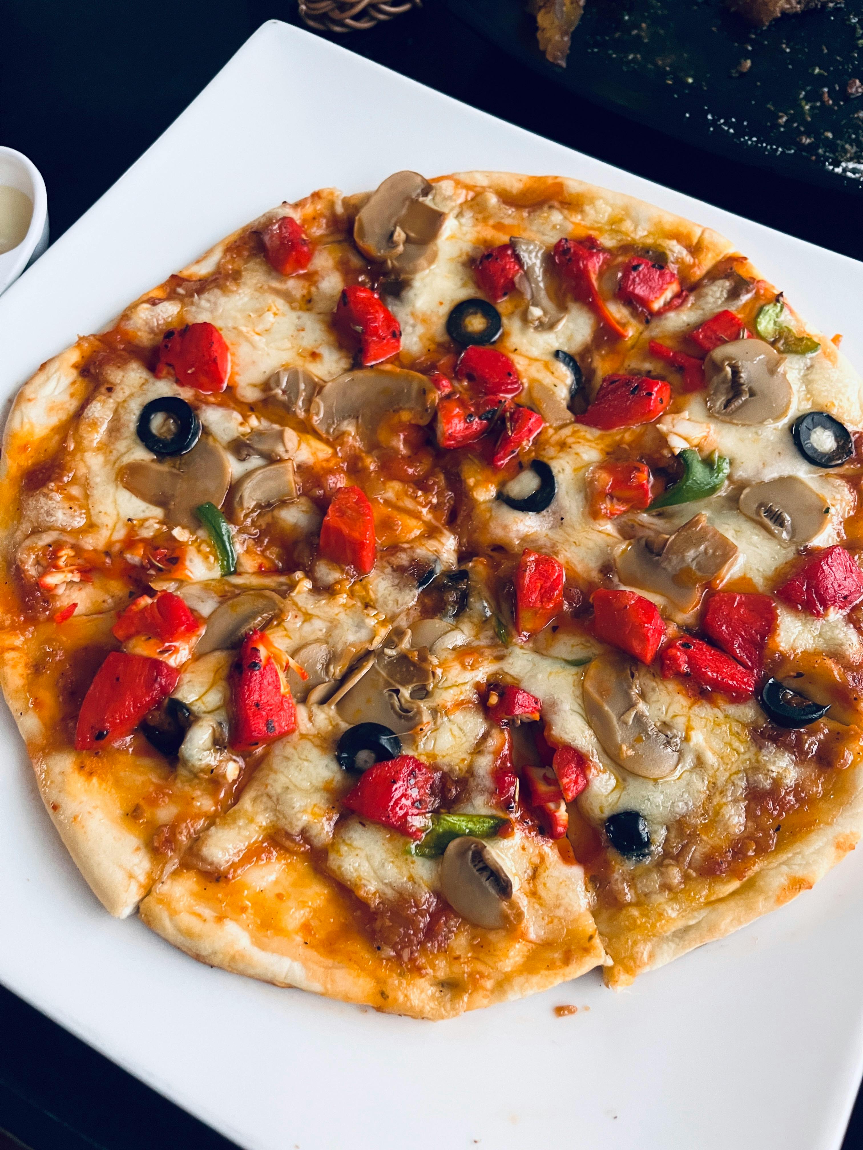 Desert Garden pizza
